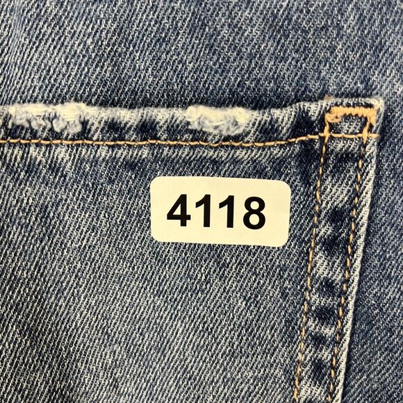 Hollister Shorts Womens 9 W29 Ultra High Rise Vintage Relaxed Mom Distressed - Picture 15 of 15